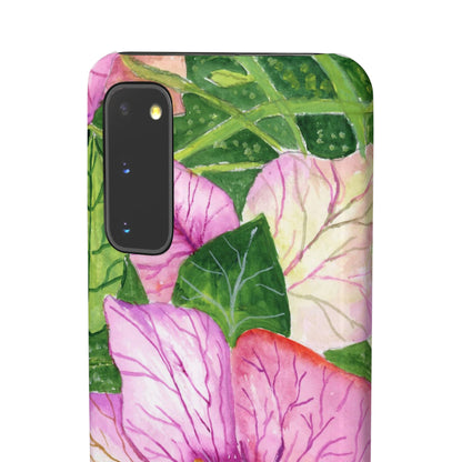 Magic Flowers iPhone & Samsung Snap Cases