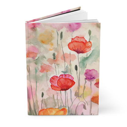 Wild Flower Hardcover Notebook