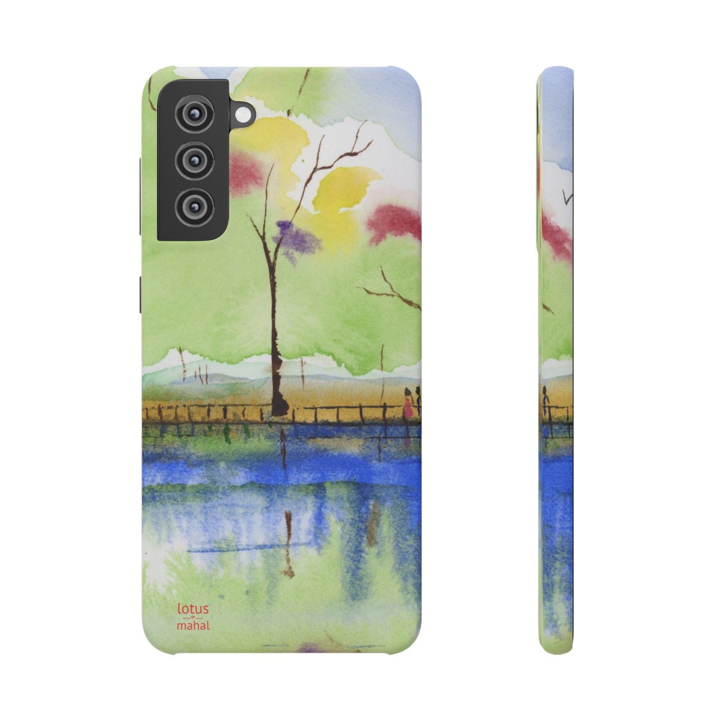 Tidal Flowers iPhone & Samsung Snap Cases