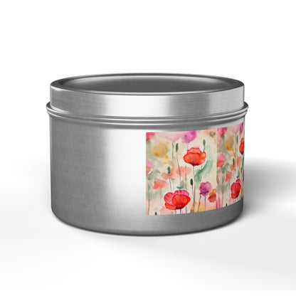 Wild Flowers Handmade Art Candles