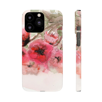 Evening Flowers iPhone & Samsung Snap Cases