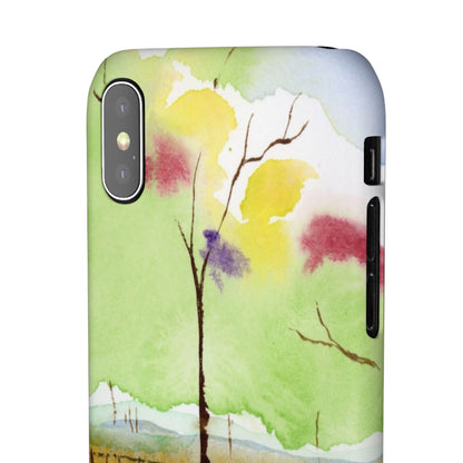 Tidal Flowers iPhone & Samsung Snap Cases