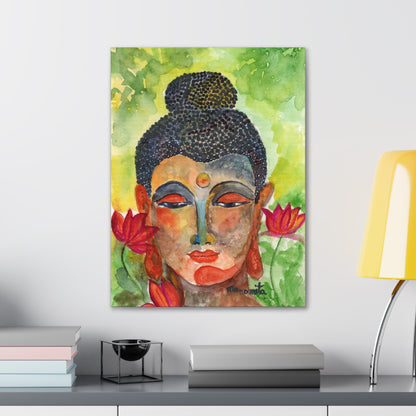 Enlightened Essence Watercolor Canvas Gallery Wraps