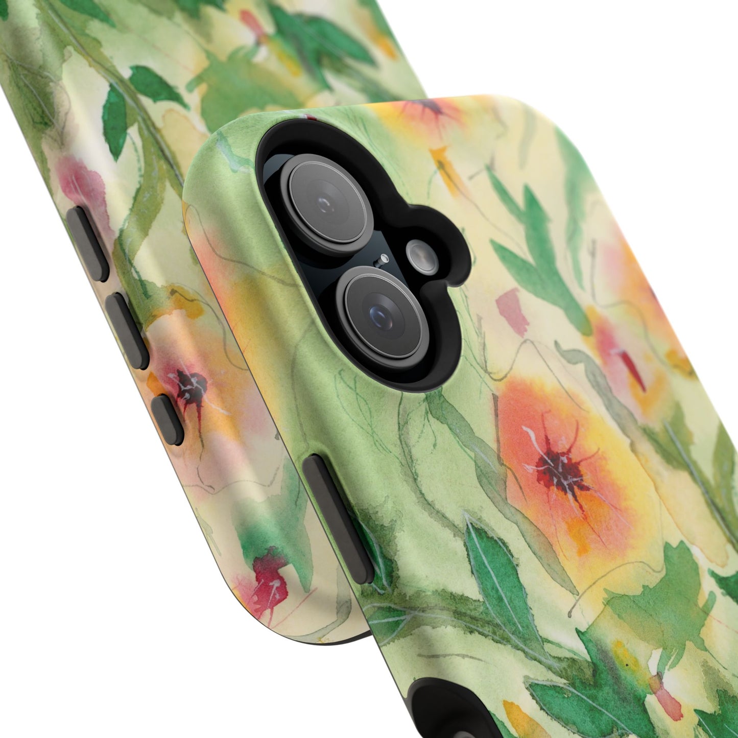 Sunset Flowers MagSafe® Impact Cases (iPhone 16 and others)