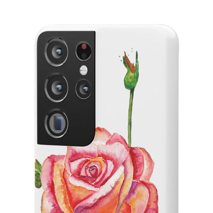 Fragrant Garden Rose iPhone & Samsung Snap Cases