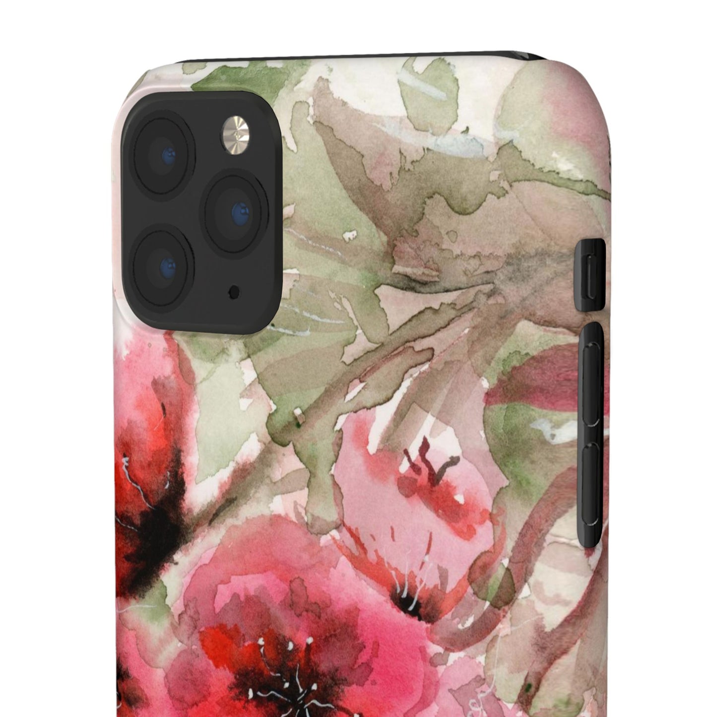 Evening Flowers iPhone & Samsung Snap Cases