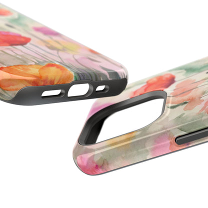 Winter Flowers MagSafe® Impact Cases (iPhone 16 and others)