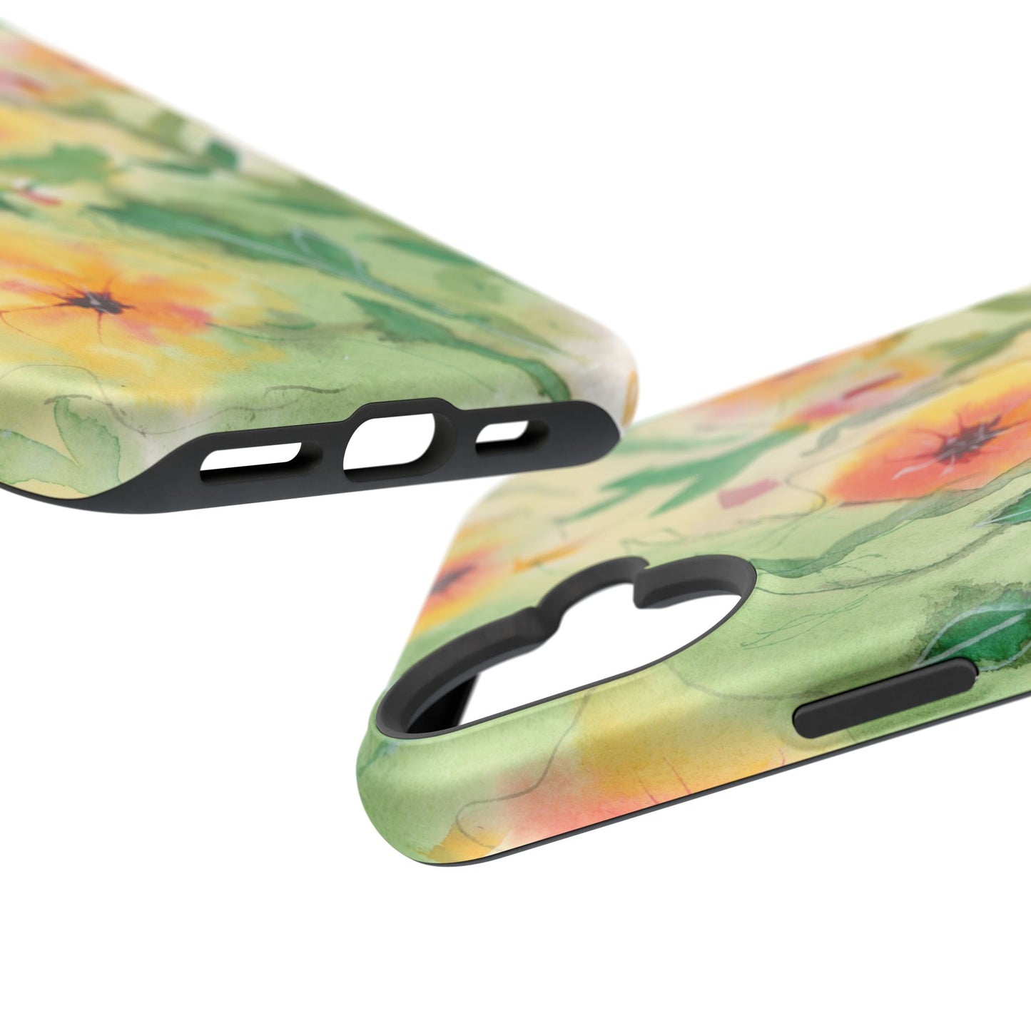 Sunset Flowers MagSafe® Impact Cases (iPhone 16 and others)