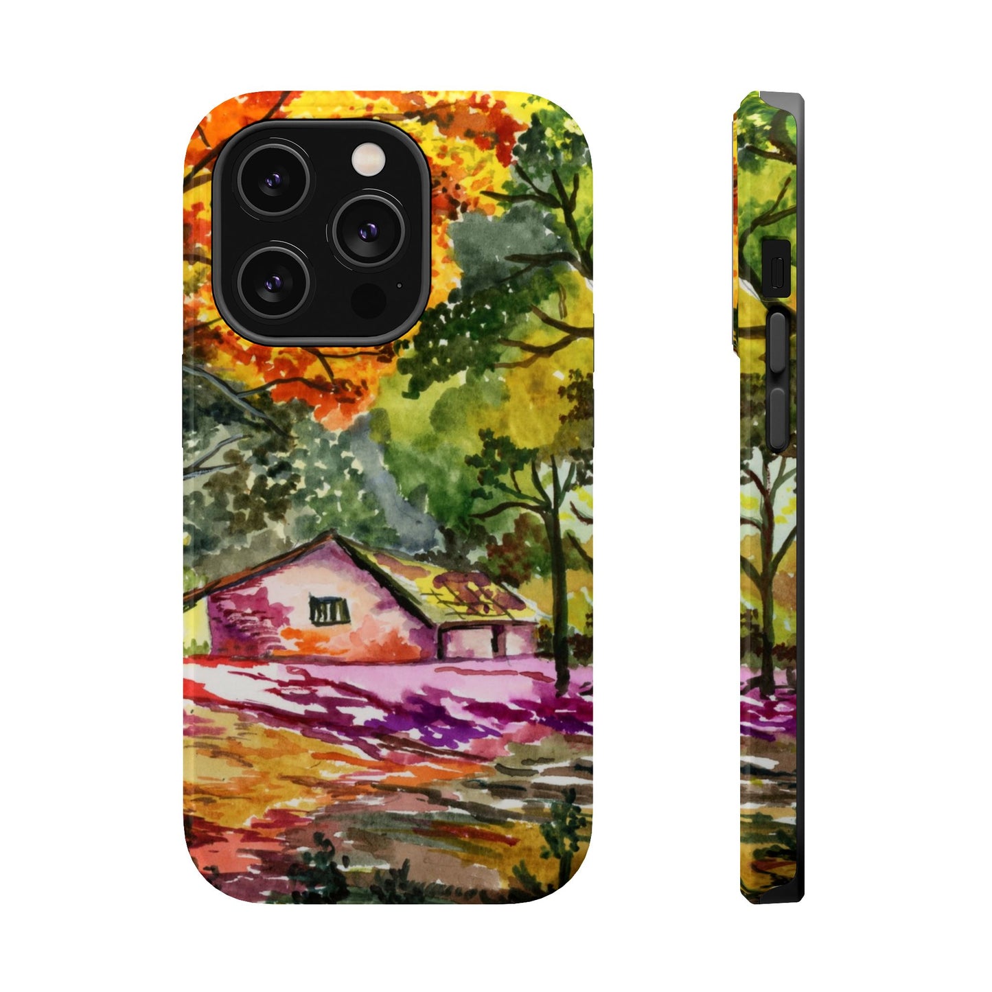 Rustic Autumn Reverie MagSafe® Impact Cases (iPhone 17 and others)