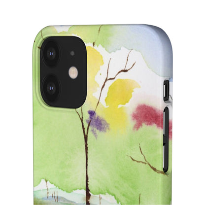 Tidal Flowers iPhone & Samsung Snap Cases