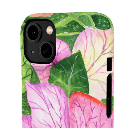 Magic Flowers iPhone & Samsung Snap Cases