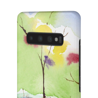 Tidal Flowers iPhone & Samsung Snap Cases