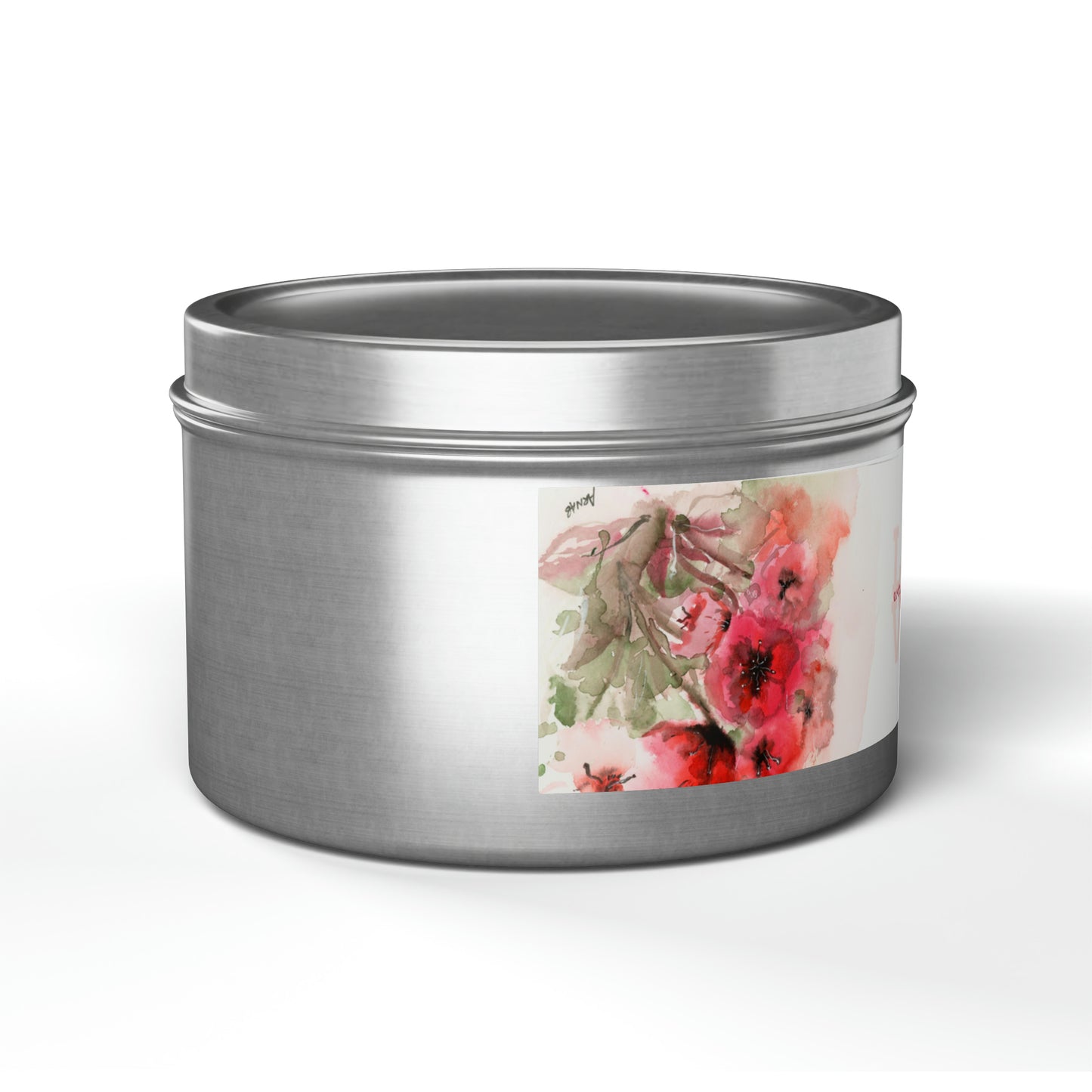 Poppy Love Everyday Tin Candles