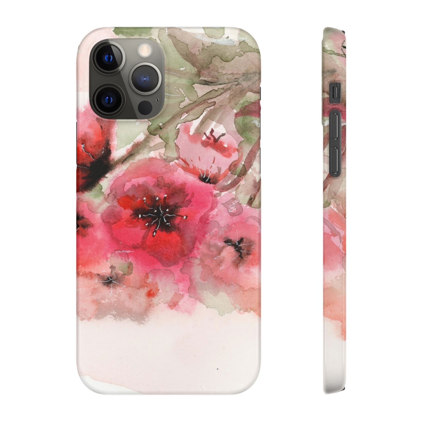 Evening Flowers iPhone & Samsung Snap Cases