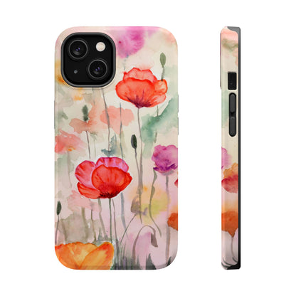 Winter Flowers MagSafe® Impact Cases (iPhone 16 and others)