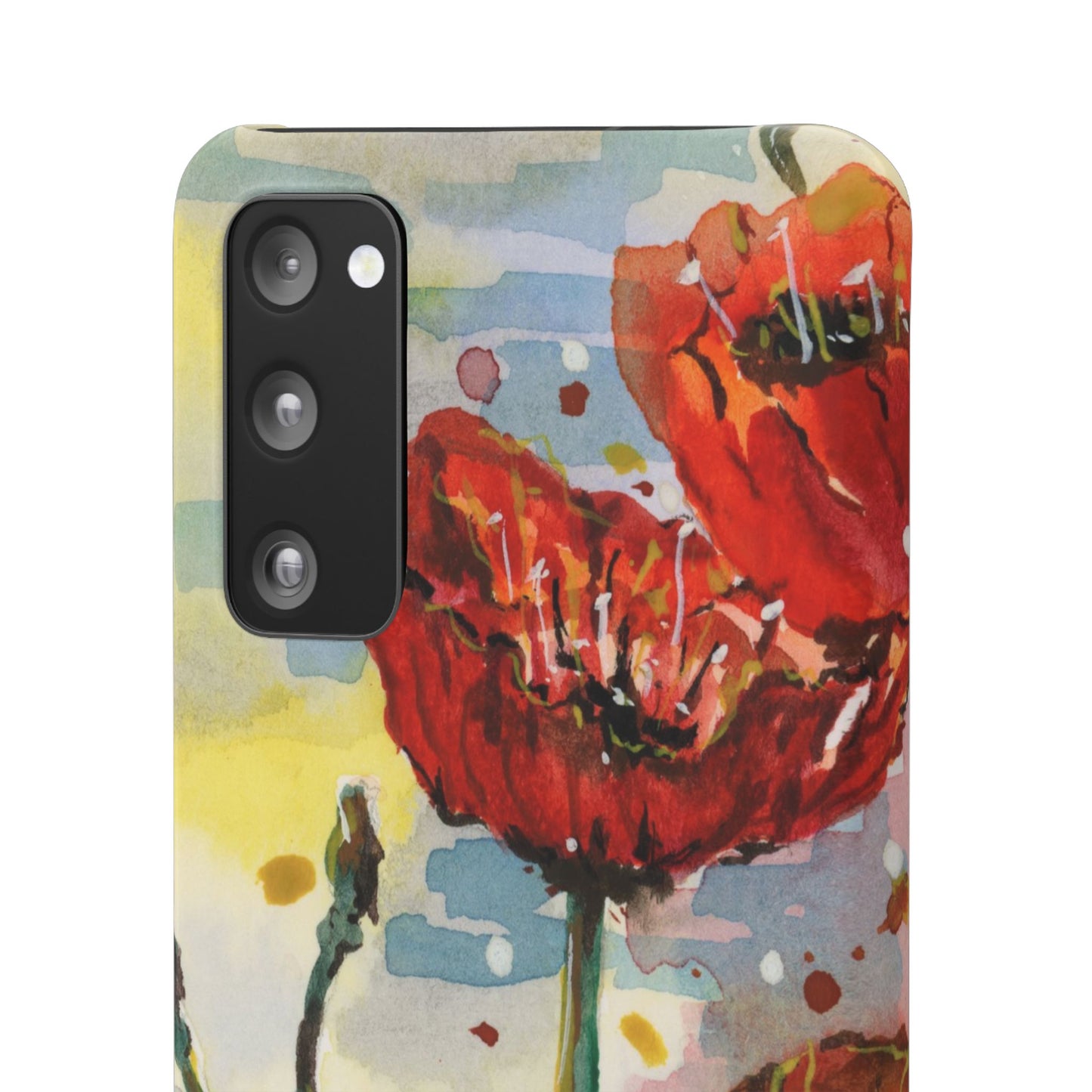 Poppy Love iPhone & Samsung Snap Cases