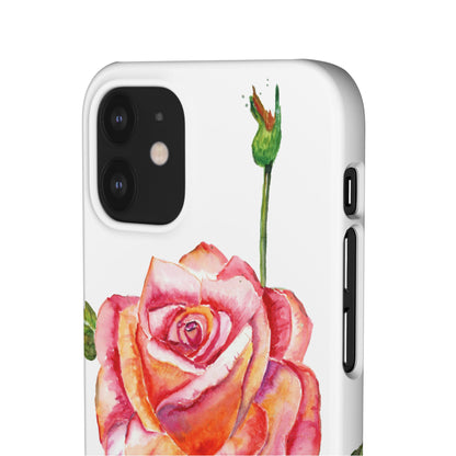 Fragrant Garden Rose iPhone & Samsung Snap Cases