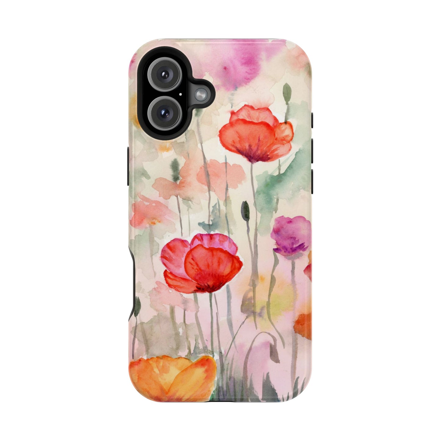 Winter Flowers MagSafe® Impact Cases (iPhone 16 and others)