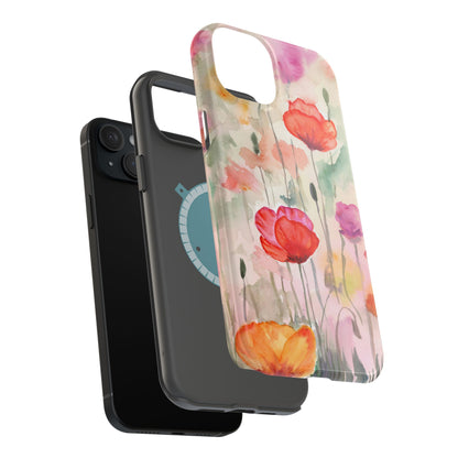 Winter Flowers MagSafe® Impact Cases (iPhone 16 and others)