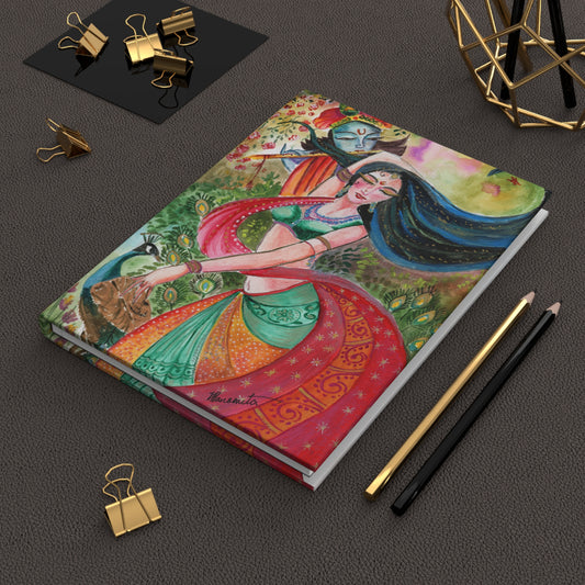 Krishna Love Hardcover Notebook