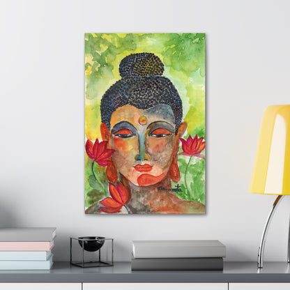 Enlightened Essence Watercolor Canvas Gallery Wraps