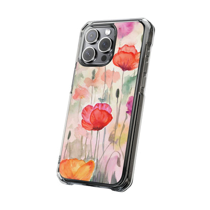 MagSafe® Wild Flower Clear Impact Cases (iPhone 16 & more)