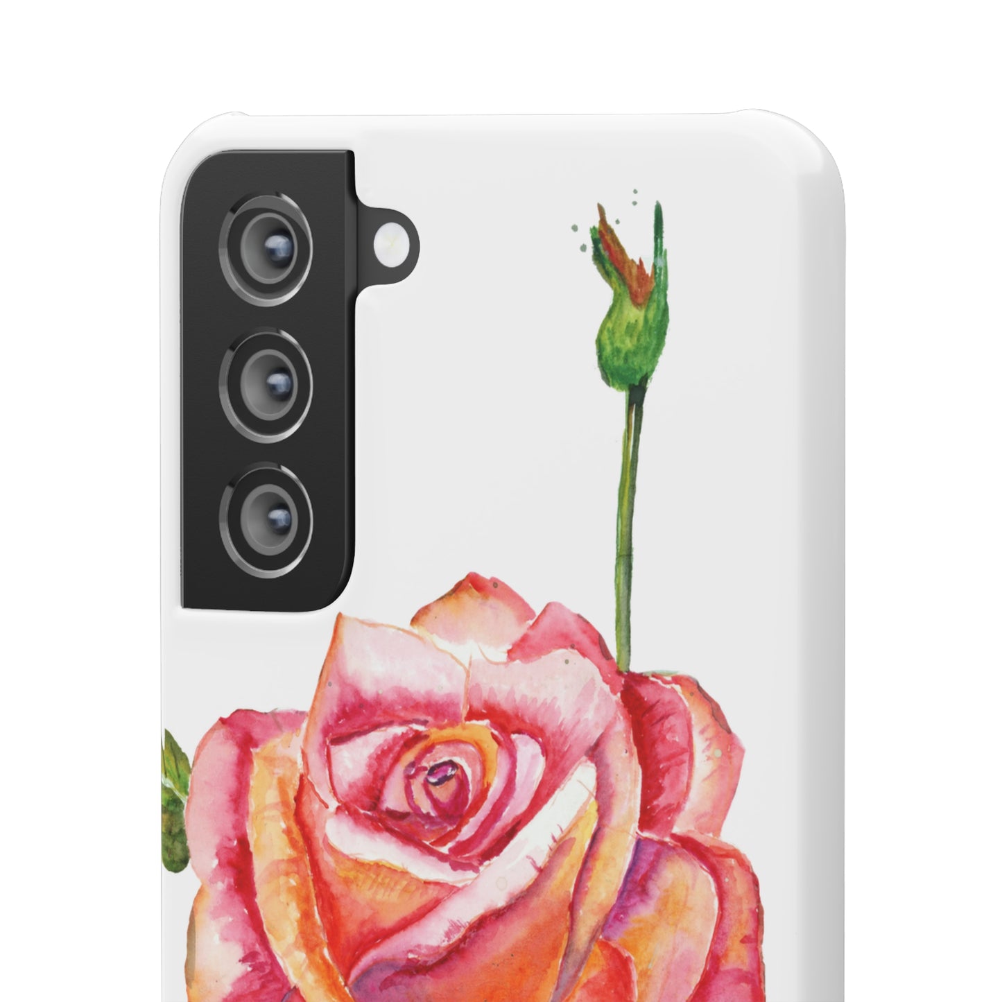 Fragrant Garden Rose iPhone & Samsung Snap Cases