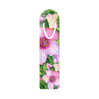 Magic Flower Aluminum Bookmark