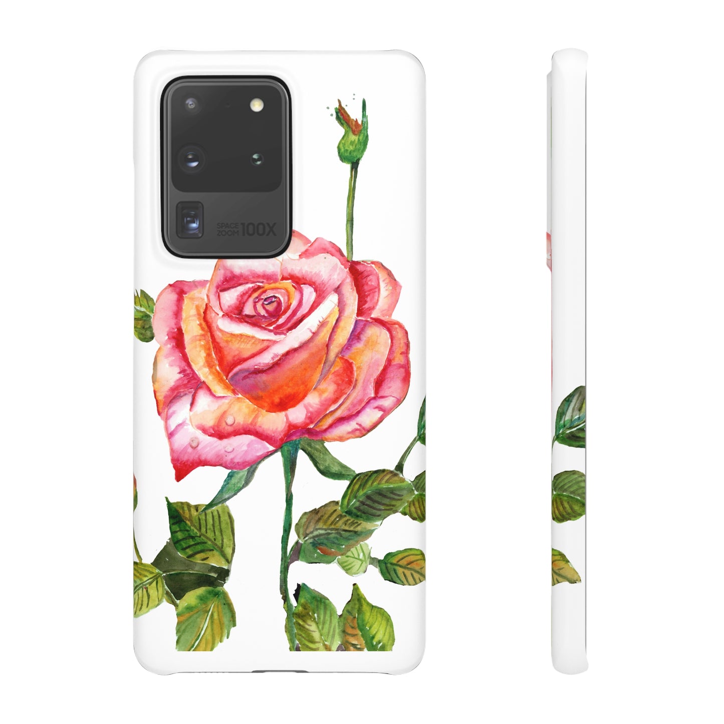 Fragrant Garden Rose iPhone & Samsung Snap Cases