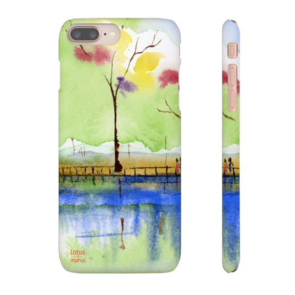 Tidal Flowers iPhone & Samsung Snap Cases