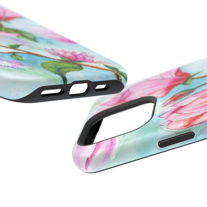 MagSafe® Allura Magnolia Impact Cases (iPhone 17 and others)