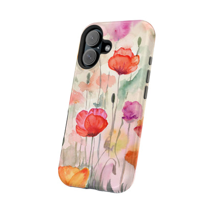 Winter Flowers MagSafe® Impact Cases (iPhone 16 and others)