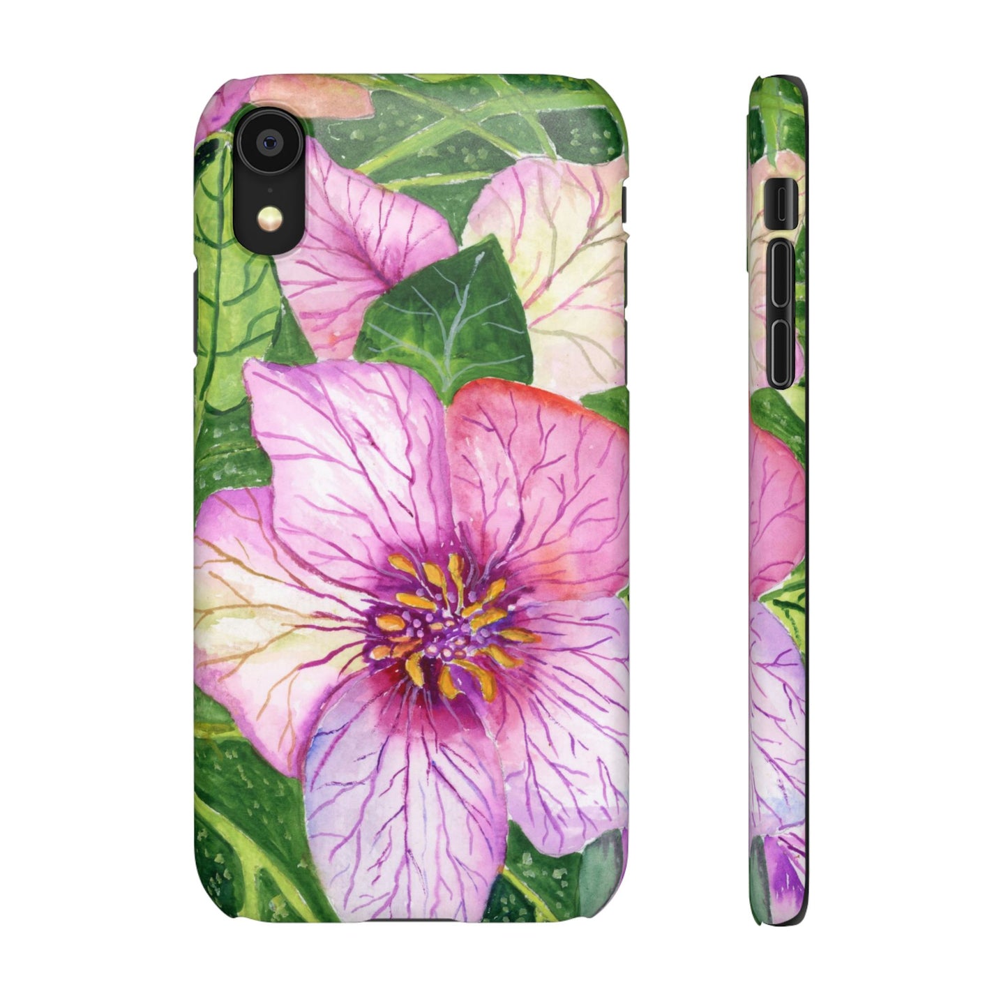 Magic Flowers iPhone & Samsung Snap Cases