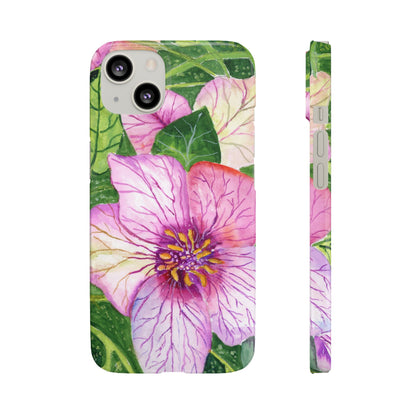 Magic Flowers iPhone & Samsung Snap Cases