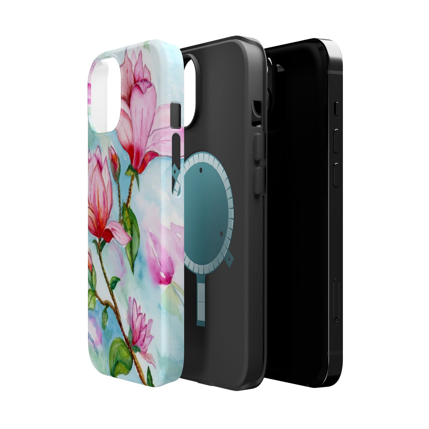 MagSafe® Allura Magnolia Impact Cases (iPhone 17 and others)