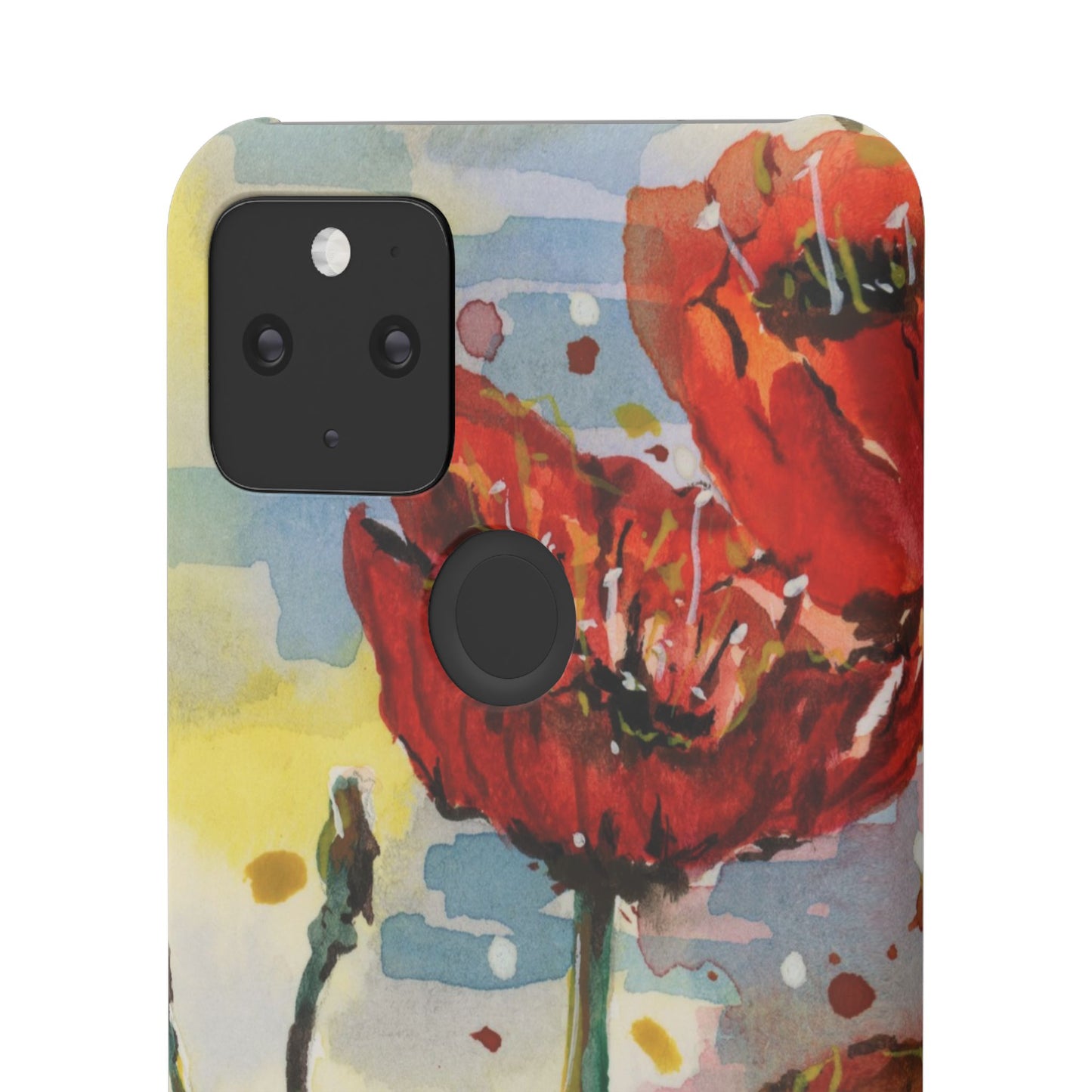 Poppy Love iPhone & Samsung Snap Cases