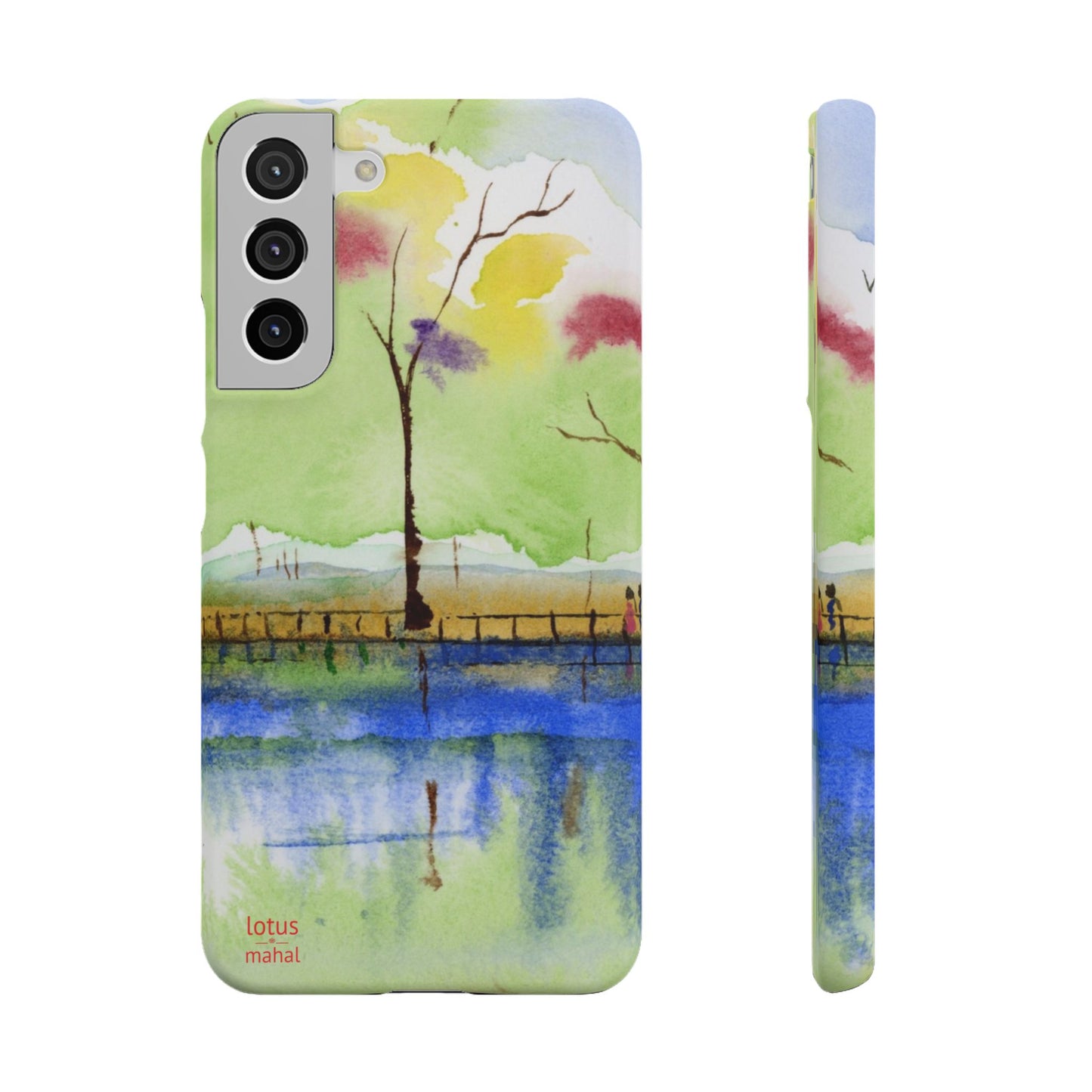 Tidal Flowers iPhone & Samsung Snap Cases