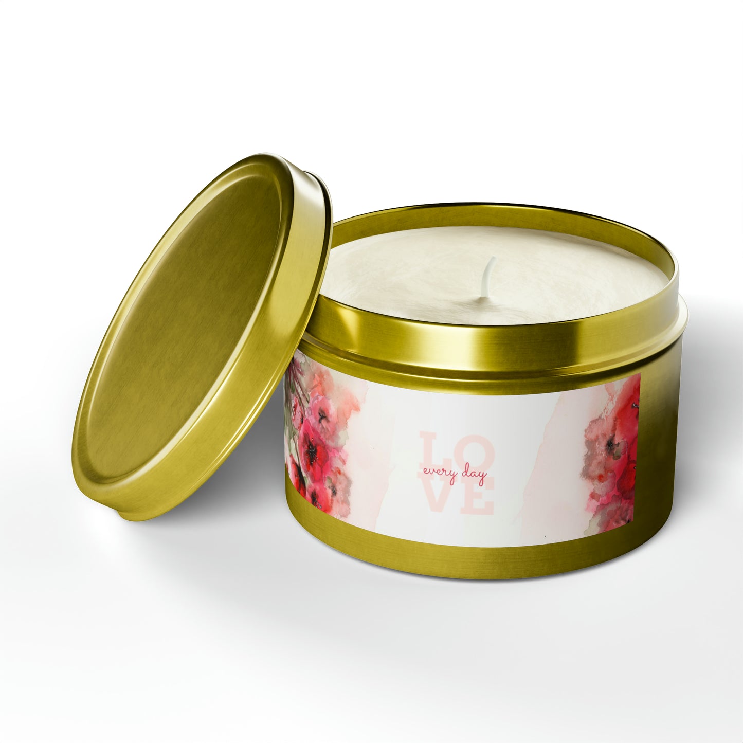 Poppy Love Everyday Tin Candles