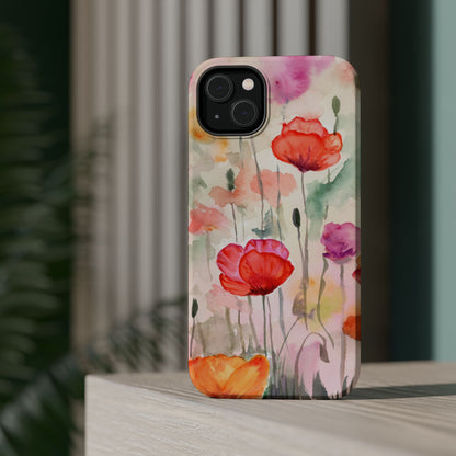 Winter Flowers MagSafe® Impact Cases (iPhone 16 and others)