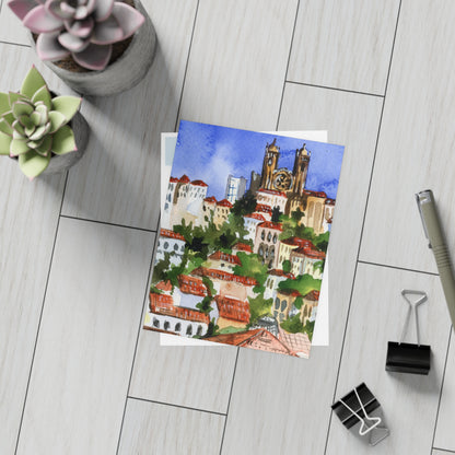 2 Nights in Porto – Watercolor Printed Postcard