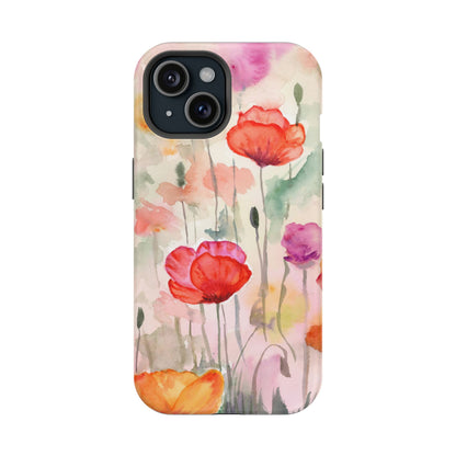 Winter Flowers MagSafe® Impact Cases (iPhone 16 and others)