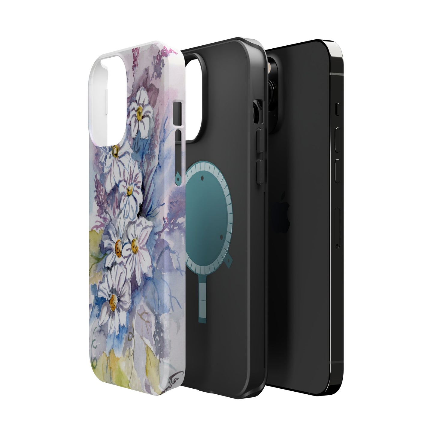 MagSafe® Winter Flowers Impact Cases (iPhone 16 and others)