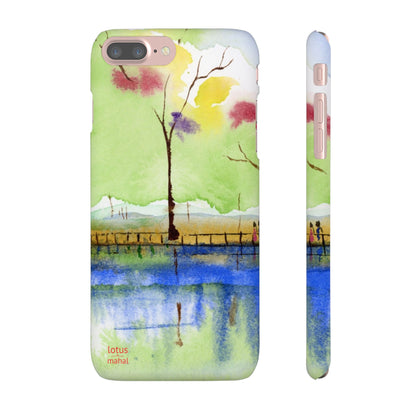 Tidal Flowers iPhone & Samsung Snap Cases