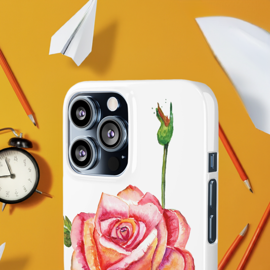 Fragrant Garden Rose iPhone & Samsung Snap Cases